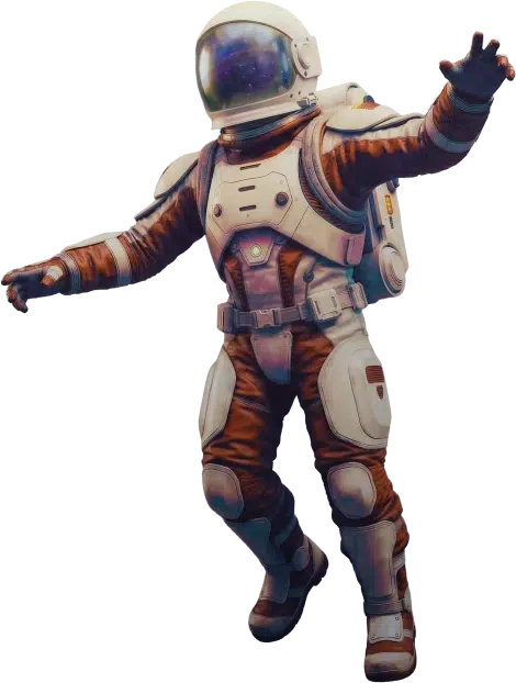 Space Man Row 5